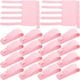 thumbnail image 2 of WORGEOUS 100 pulseras desechables de PVC para identificación hospitalaria de recién nacidos, impermeables y grabables para eventos., 2 of 8