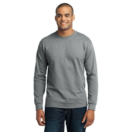 Port & Company® Tall Long Sleeve Core Blend Tee. Pc55lst Athletic ...