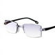 thumbnail image 4 of Gafas de presbicia con zoom inteligente y antiluz azul, de borde cortado, modernas, con doble luz, para cerca y lejos, de doble propósito, para hombres y mujeres, gafas antiguas, 4 of 4