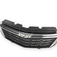 thumbnail image 4 of PIT66 Grille Front Bumper Grill Fit for Chevy Equinox 2022 2023 Chrome ABS Plastic, 4 of 9