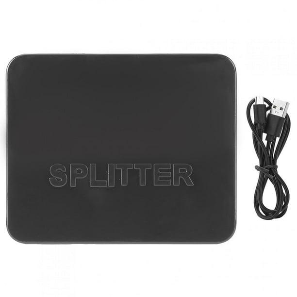 Convertidor HDMI Adaptador HDMI 1 entrada 2 salida HDMI Splitter Switcher Hub 3D 1080p Cable