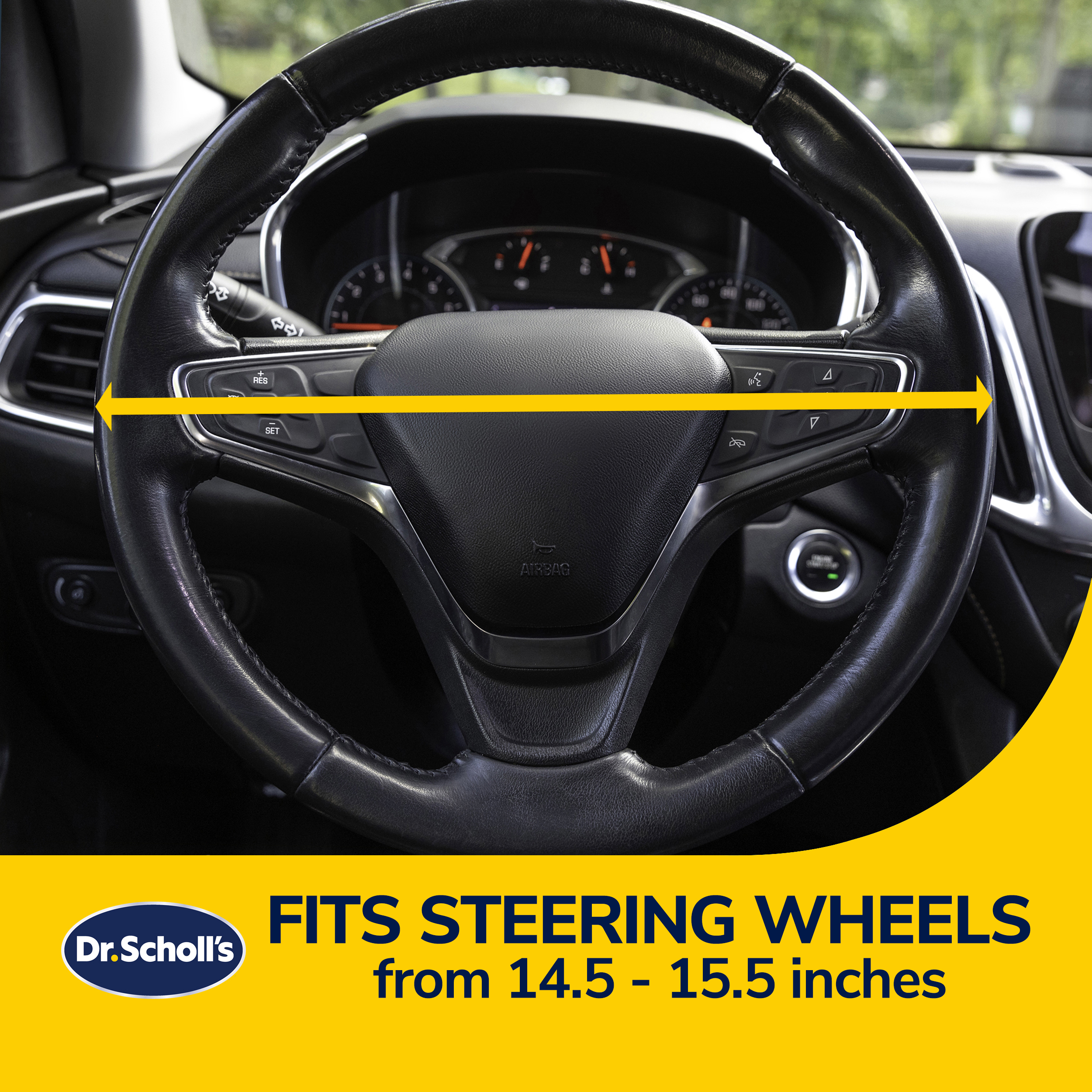 Dr. Scholl's Gel Memory Foam Steering Wheel Cover photo 7