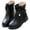 Z1-Black, variant on Quealent Girls Combat Boots Side Zipper Lace Up Dress Black Girls Boots for Toddler/Little Kid/Big Kid Black for Size 12