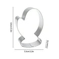 thumbnail image 2 of Kittvzx Biscuit Moulds kitchen gadgets Christmas Cookie Cutters Winter Holiday Cookies Cutter Shapes Christmas Tree Santa Gloves Snowflake Stainless, 2 of 8