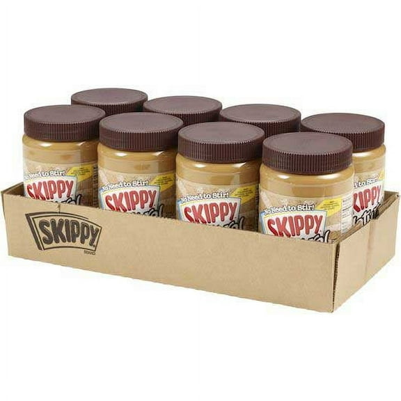 Skippy Gluten Free Creamy Peanut Butter, 40 Ounce -- 8 per case