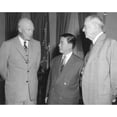 thumbnail image 2 of President Eisenhower And John Foster Dulles With Vietnam President Ngo Dinh Diem In The Oval Office. May 9 History (, 2 of 2