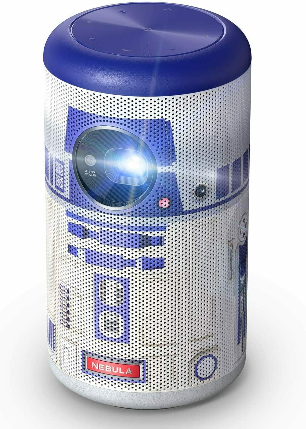 Anker Nebula Capsule II Star Wars R2-D2 Limited Edition Smart Mini  Projector, 200 ANSI Lumen 720p DLP HD Portable Projector, Android TV 9.0,  8W 