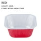 thumbnail image 1 of Moldes de Aluminio para Cupcakes, Moldes Reutilizables con Tapa, Resistentes Al Aceite y Al Agua, Multiusos para Cupcakes y Postres, para Fiestas o Bodas, Juego de 100 Unidades, 7,8 X 8,8 Cm, 1 of 2