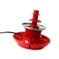 thumbnail image 1 of Chocolate Fountain, US Plug 110 Stainless Steel Three Layer Chocolate Fountain Machine  for Games Night, 1 of 7