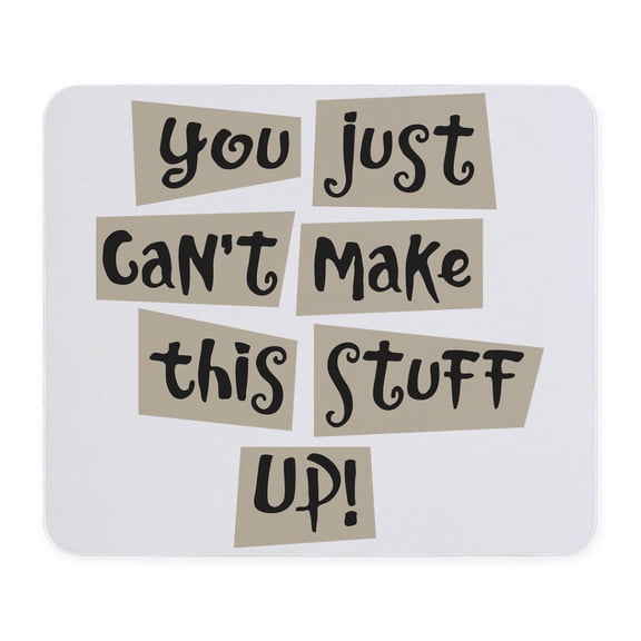 CafePress - Stuff Up! Mousepad - Non-slip Rubber Mousepad, Gaming Mouse Pad