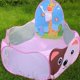 thumbnail image 5 of Tienda para niños Jirafa Kid Play House Cartoon Cast Baloncesto Piscina Juguete Rosa, 5 of 6