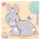thumbnail image 1 of Juego de rompecabezas de madera, juguetes de colores de meses, letras, bloques de construcción, rompecabezas de animales Conejo, 1 of 9