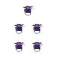 thumbnail image 3 of kurtrusly Adjustable Belt Fanny Pack With Large Capacity For Nursery Tool Storage Waist Bag Pouch Tape Storage Purple <20L 5Set, 3 of 6