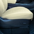 thumbnail image 3 of For 2020-2024 Tesla Model Y FH Group Waterproof Neoprene Custom Fit Made Car Seat Covers - Front Set Solid Beige, 3 of 5