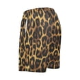 thumbnail image 2 of Men's Pajama Bottoms Athletic Shorts For Men Casual Cotton Leopard Print Tile, 2 of 7