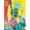 School Zone Travel the Great States Workbook, (Paperback)