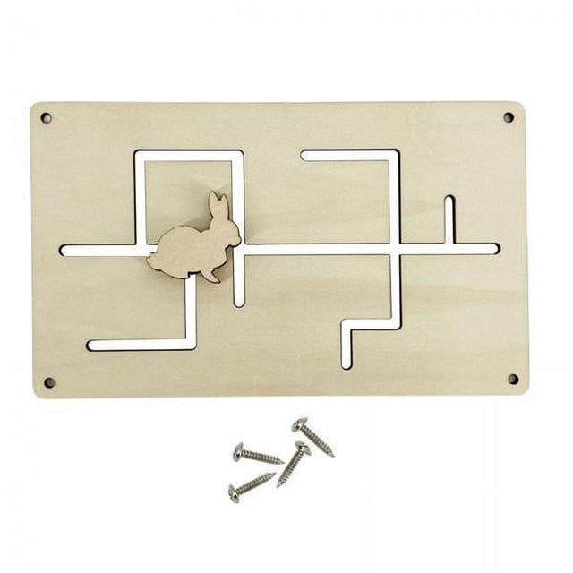TISHITA 2xBusy Board Material Cute Teaching Aids Wooden for Nursery Activities Unisex Wood Color