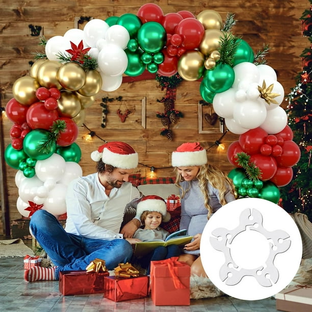 Clips Sujetadores De Globos Con Forma De Flor - 50 Unidades Reutilizables, Para Arcos Y Decoraciones De Fiestas