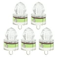 thumbnail image 2 of Leurre de Bar Léger, Résistance aux Impacts Leurre de Pêche Léger Résistance aux Rayures 5 Pcs Résistance à la Corrosion pour Eau Douce Bleu, Vert, Rouge, Blanc, 2 of 7