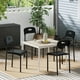 thumbnail image 5 of Yeshouse Sillas de comedor apilmoderno juego de 4, silla con patas de Metal y asiento de plástico ergon, resistente al agua, 5 of 8