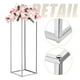 thumbnail image 5 of Soporte de Flores para Bodas Unique Bargains Columna de Metal 23.6 Altura Tono Plateado 2 Uds, 5 of 6