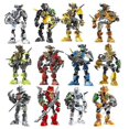 thumbnail image 1 of Star Warrior Soldier Bionicle Hero Factory Robot Figure Building Block Model Toy Kid's Gift, 1 of 2