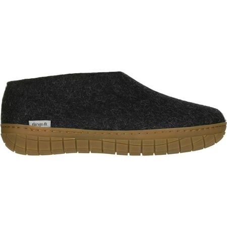 

Glerups AR-02: Unisex Model AR Charcoal Wool Felt Slipper (40 M EU)