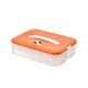 thumbnail image 1 of Caja de almacenamiento para albóndigas de 2 capas Yuxing Con temporizador color verde naranja, 1 of 5