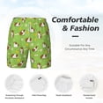thumbnail image 5 of Gaeub Guinea Pigs Mens Swim Trunks Stretch Beach Shorts Quick Dry for Men Swim Shorts Swimwear with Pockets- X-Large, 5 of 9