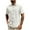 White, variant on Ashirexll Mens Button up Shirts Short Sleeve, Big and Tall Shirts for Men, Casual Soft and Comfortable Short Sleeve Turndown Collar Button Shirts