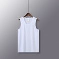 thumbnail image 3 of Camisetas de baloncesto para hombre, camisetas de fútbol para jóvenes, uniformes personalizados en blanco para gimnasio, correr, entrenamiento, camisetas sueltas, trajes, camisetas sin mangas, 3 of 5