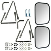 gmc s truck towing mirror set