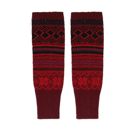 

VIEGINE Thigh High Socks Vintage Footless Stockings Women Boho Crochet Long Leg Warmers