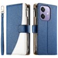 thumbnail image 3 of Funda cartera GANGXUN para OPPO A60 5G , cuero PU con tarjetero, cremallera, correa de mano, soporte y protección 394°, 3 of 6