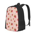 thumbnail image 2 of Daiia Strawberries Backpack for Men and Women -Durable Backpack Large Capacity, Water-Resistant Bag with Adjustable Straps and Laptop Compartment, 2 of 9