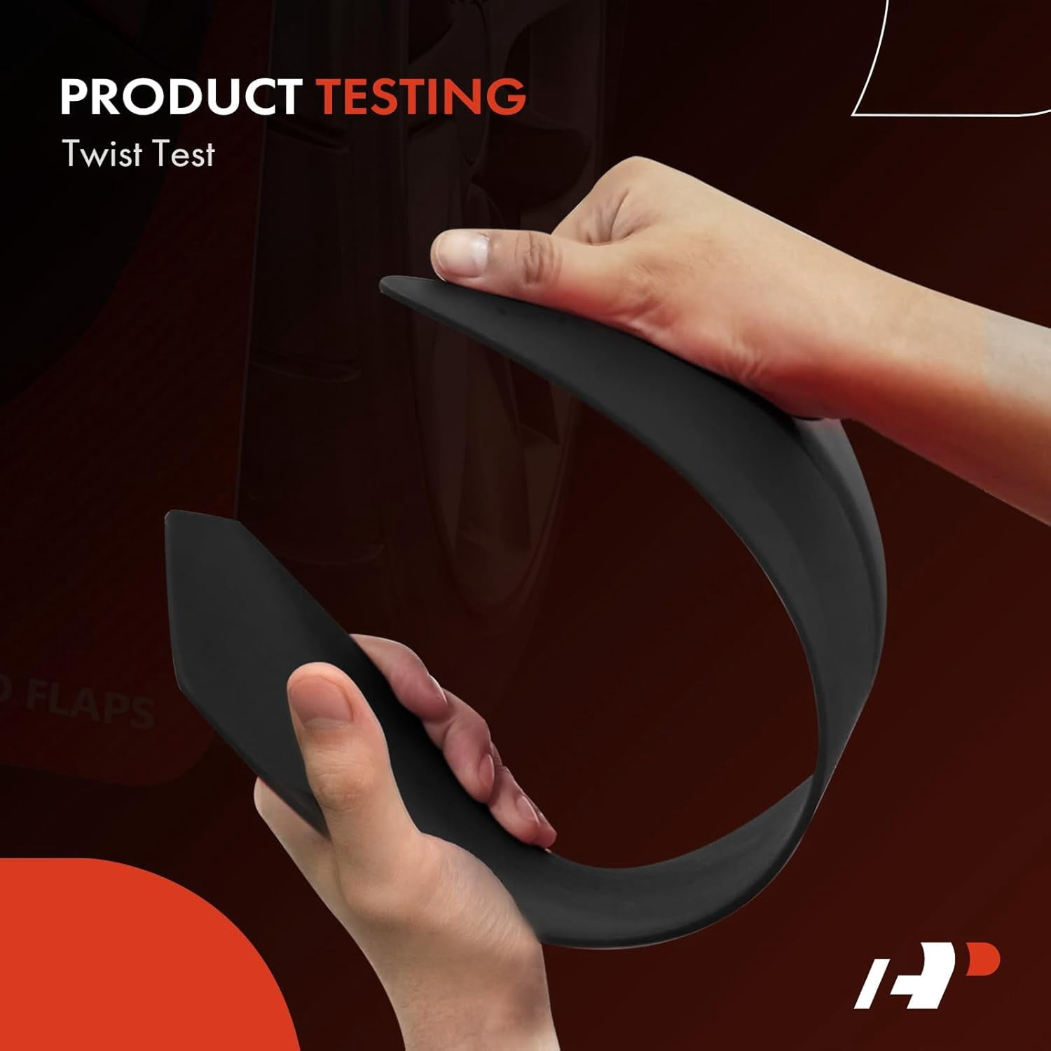 A-Premium 2 Pcs Black Universal Splash Guards Mud Flaps Mudflaps Mudguard Fender Flares for Car Sedan Coupe with Hardware Front and Rear Fits select: 2012-2016 HONDA CIVIC LX, 2009-2018 FORD FOCUS SE