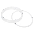 thumbnail image 1 of 6Pack Soporte Giratorio de 6 Pulgadas con Rodamientos de Bolas de Acero, Blanco, 5 Bolas, 1 of 6