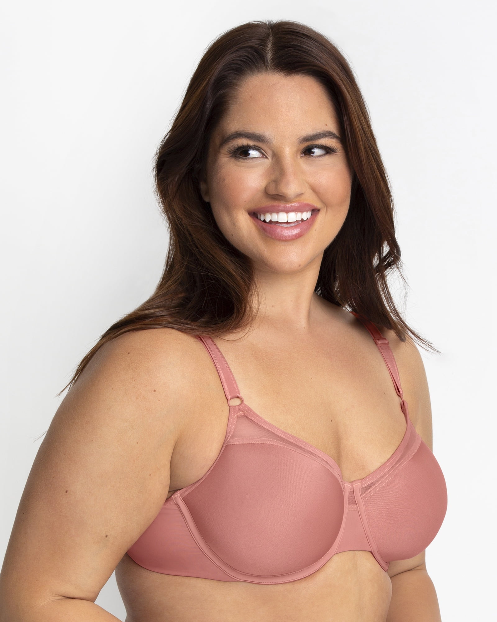Fruit of the Loom Women's Smooth Spacer T-Shirt Bra -Breathable, Ultra-Soft, Flexible, and Invisible Under Tees