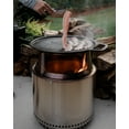 thumbnail image 3 of Solo Stove Large Cast Iron Griddle Top, Cookware for Bonfire and Yukon fire pit, Fireplace accessory, Cooking surface: 17.75", Weight: 16.5 lbs, 3 of 6