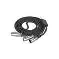 thumbnail image 3 of XLR Splitter Cable,3Pin XLR Male to Dual Female Y Cable XLR Splitter Patch Cable Microphone or Professional Recording, 3 of 6