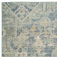 thumbnail image 2 of SAFAVIEH Windsor Daquan Traditional Area Rug, Blue/Lime, 4' x 6', 2 of 4