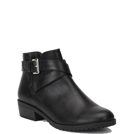 Women's Time And Tru Low Strap Boot
