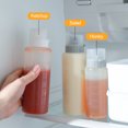 thumbnail image 6 of BNNG Slicone Squeeze Bottles,Leak Proof Refillable Condiment Container for Kitchen Use,Salad Dressings,Top Dispensers for Ketchup Hot Sauces Olive Oil(5.9 oz) (Clearance), 6 of 9