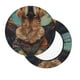 thumbnail image 2 of Disketp Tree Meditating Golden Retriever Funda Redonda para Taburete, Funda de Cojín para Silla de Bar Suave y Elástica-12 inch, 2 of 7