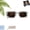 B2, variant on 6-Pack Vintage Rectangle Frame Sunglasses for Men & Women with Uv400 Protection,Stylish Retro Thick Frame Light Sun Glasses