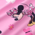 thumbnail image 4 of Disney Toddler Kid Girls Dresses Minnie Mouse Pink Floral Long Sleeve Ruffle Birthday Gifts Dress, 4 of 8