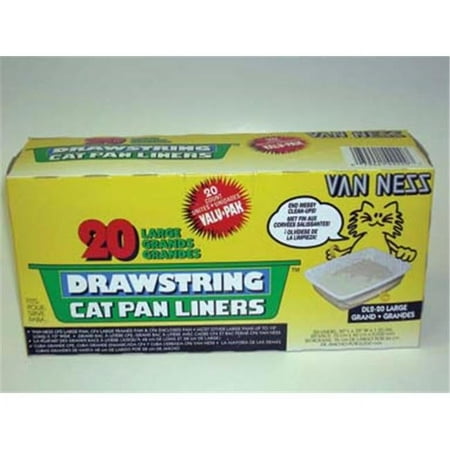 UPC: 0079441422207 | Van Ness  Cat Litter Box Liners With Drawstring  Large  20 count