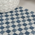 thumbnail image 6 of JONATHAN Y TUSCAN SUN 2 x 8 Runner Rug, Aimee Traditional Cottage Checkerboard - Navy/Cream, TSN204B-28, 6 of 8