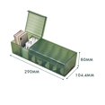 thumbnail image 2 of Transparent Desk Cable Organizer Space Saving Cable Organizer for Mouse Cords Earphone Cables, 2 of 2