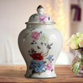 thumbnail image 4 of Chinese Ceramic Ginger Jar Asian Decor Traditional Multi Purpose Style C, 4 of 6